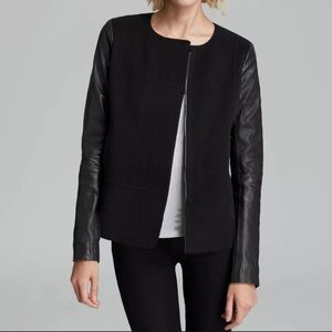 Perfect Condition Vince Wool & Leather Jacket